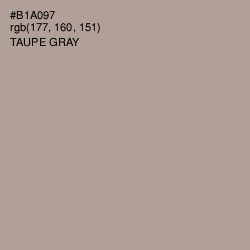 #B1A097 - Taupe Gray Color Image